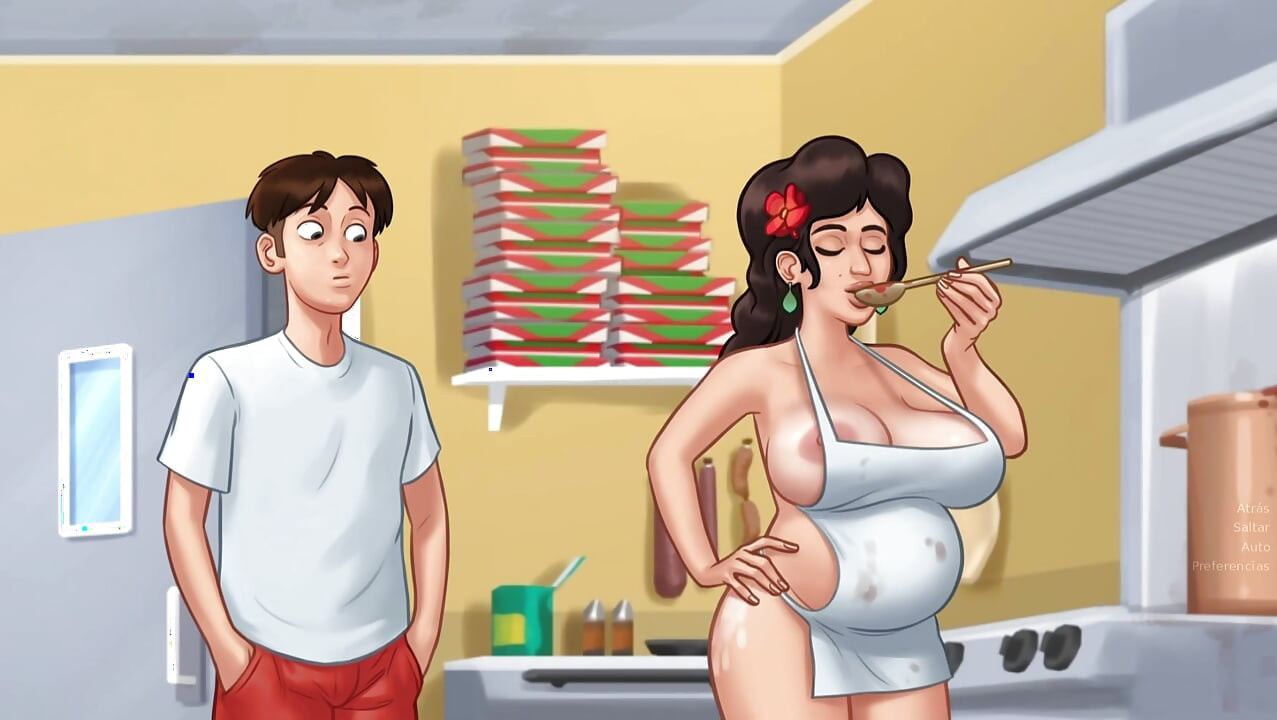 Fucking Pregnant Mature Milf, Pretty Hot - Summertime Saga