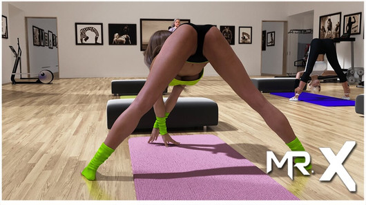 FashionBusiness - girl in lotus position E3 #9