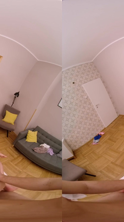 Two Girls Take Turns Massaging My Cock - Virtual Real Porn | Clip 3