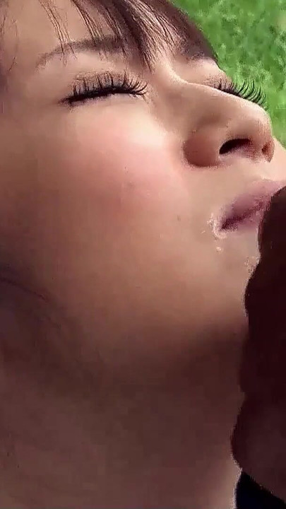 Jaw-dropping moment from "Massive Outdoor Facial Bukkake for Skinny Japanese Teens by many old Guys"