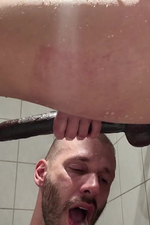 He Took an Elbow Long Strap on in His Throat
