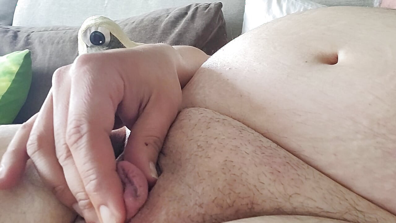 Michael Skotnik squirts from his micropenis at home