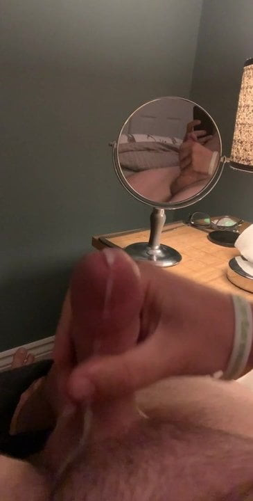 Wank with nice thick cum shot
