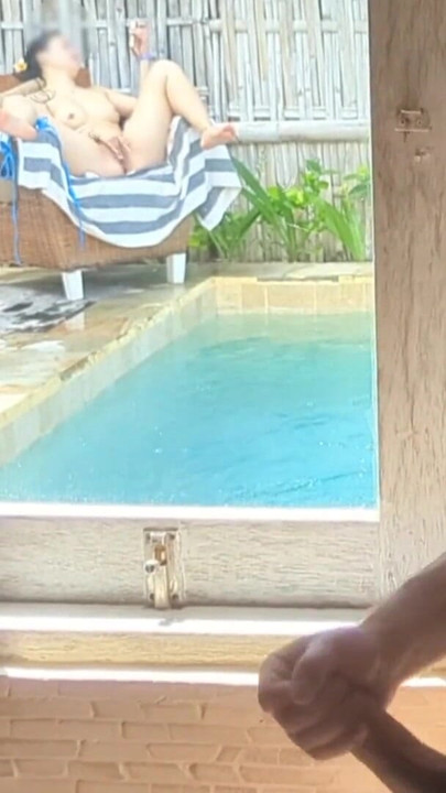 Emotional moment from "Watching asian step sister swimming naked"