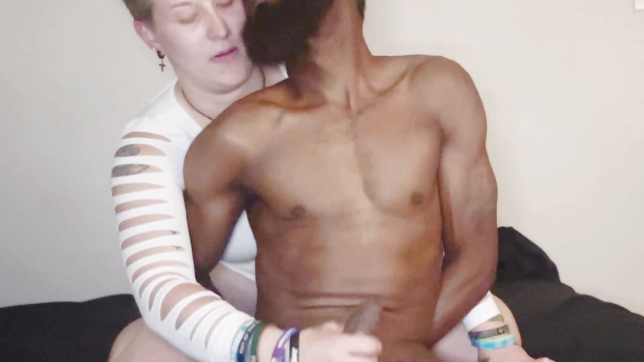 Peeping Tom gets caught watching neighbor naked and she teaches him a lesson with a rimming
