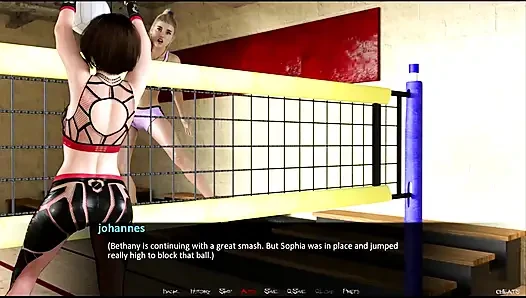 Dikhianati #3 - cewek rambut pirang tari striptis johannes dientot sama johannes ... Sophia nyepong kontol johannes