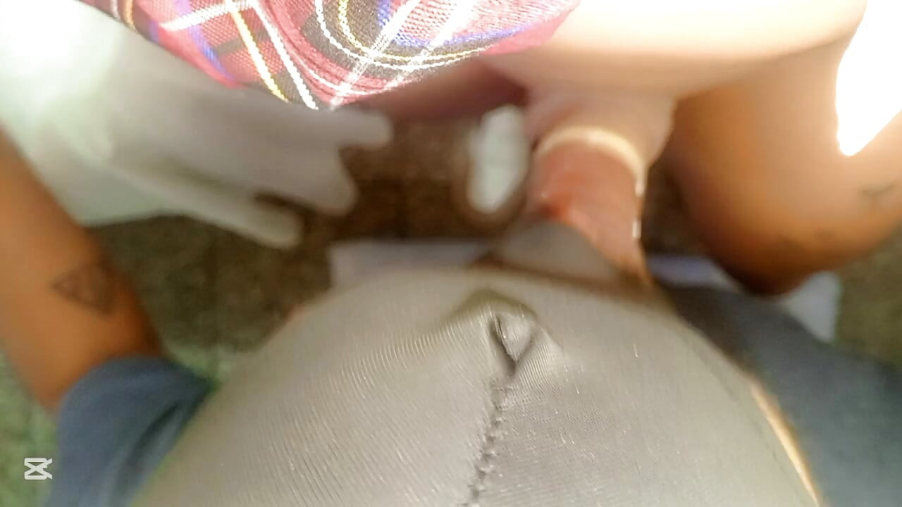 Teacher can't resist seeing the hard cock of his skinny trans student