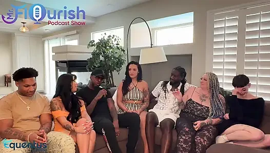 Mrflourish подкаст утром после в Вегасе 8 Ppl перед съемкой эпизода для его сложного