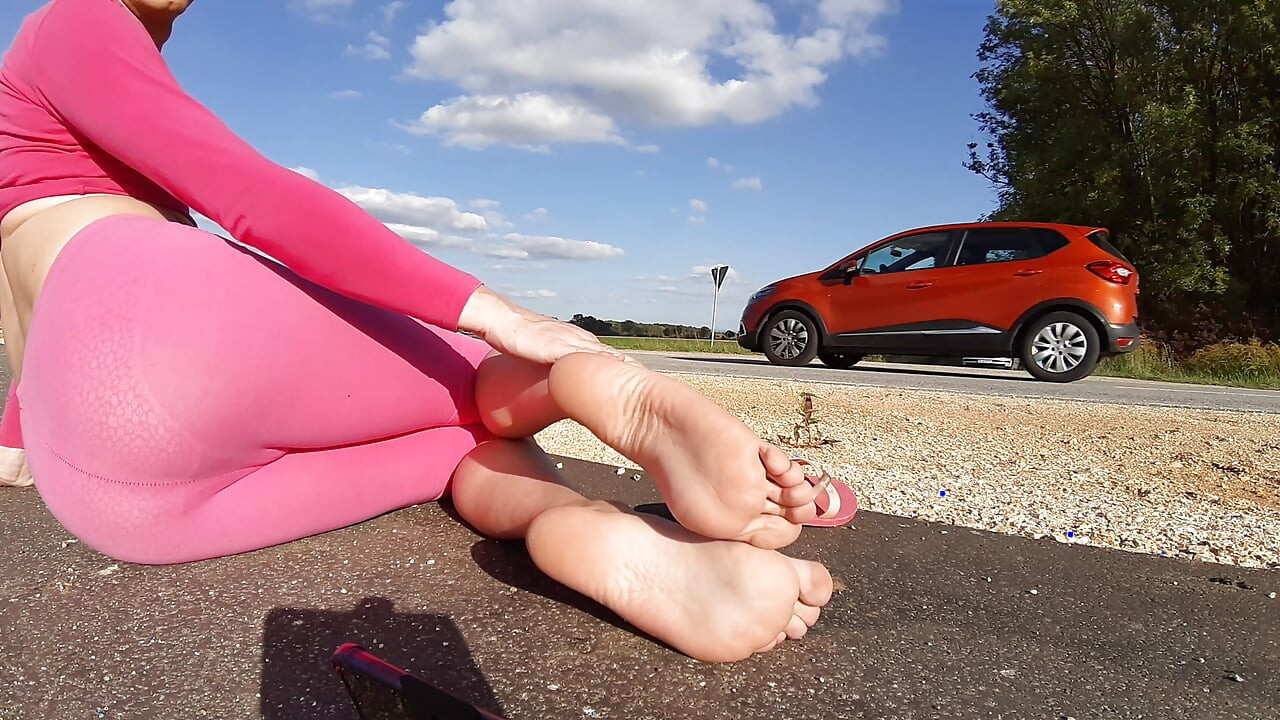 Foot and Soles by the streets