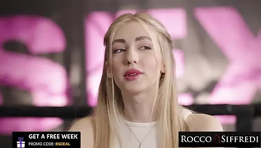 ROCCO SIFFREDI - Sweet Lina Gets Fucked Hard By The Biggest Cock She’s Ever Taken