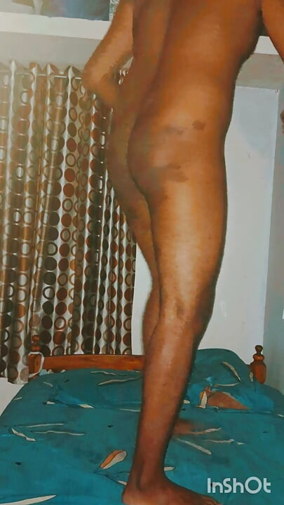 Hot Mallu Boy Nude Dancing & Masturbation on Bed