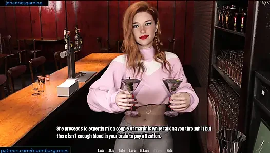 Grandma's House - I finger fucker her at the bar and made her squirt