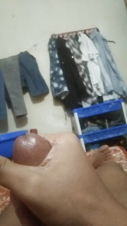 I got a handjob in my room.
