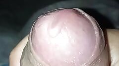 Second handjob of the night with pre-cum and cum at the end