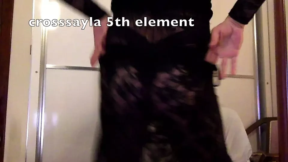 Crosssayla Dress Black Dress dans 5 element