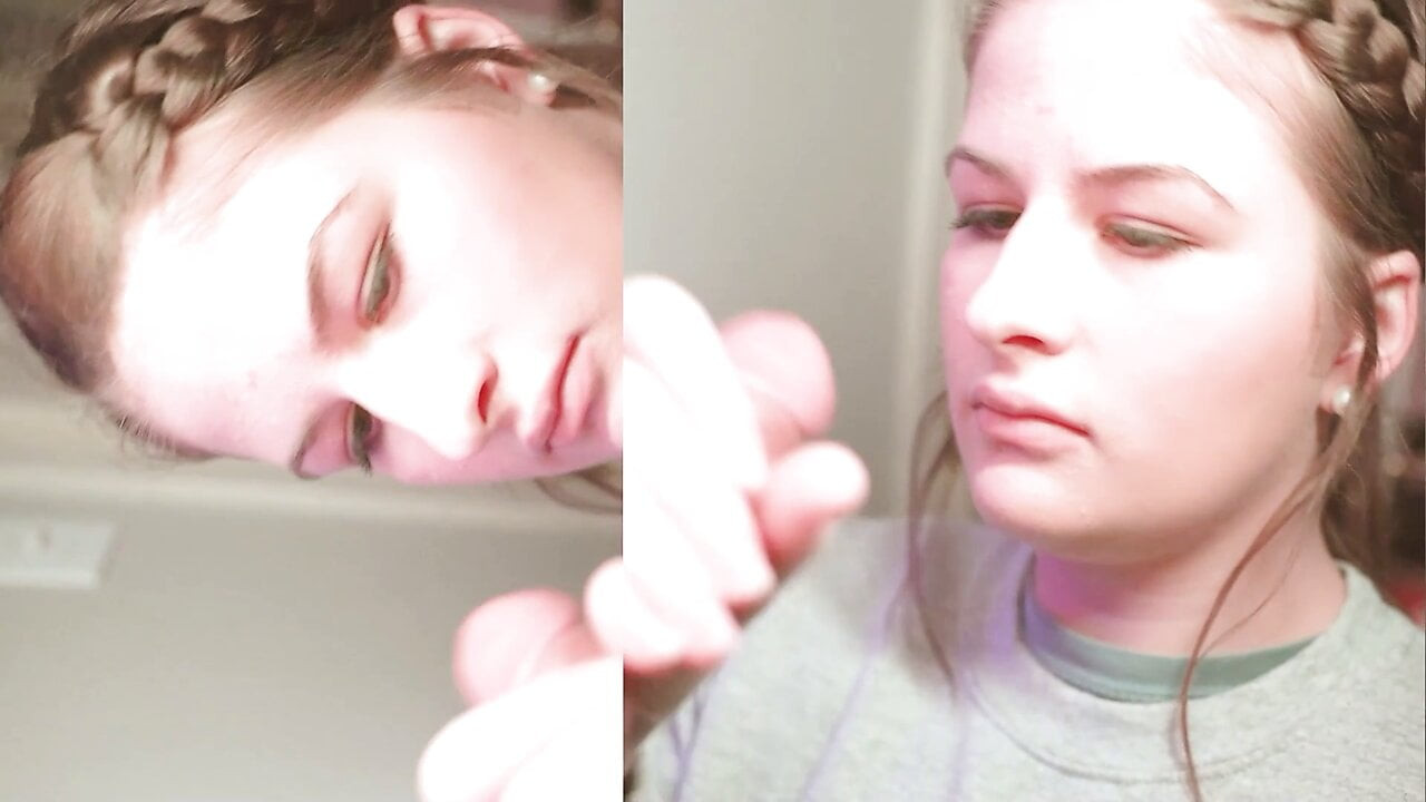 Fucking the mouth of step daughter while she talks to mom on her cell phone. phone.