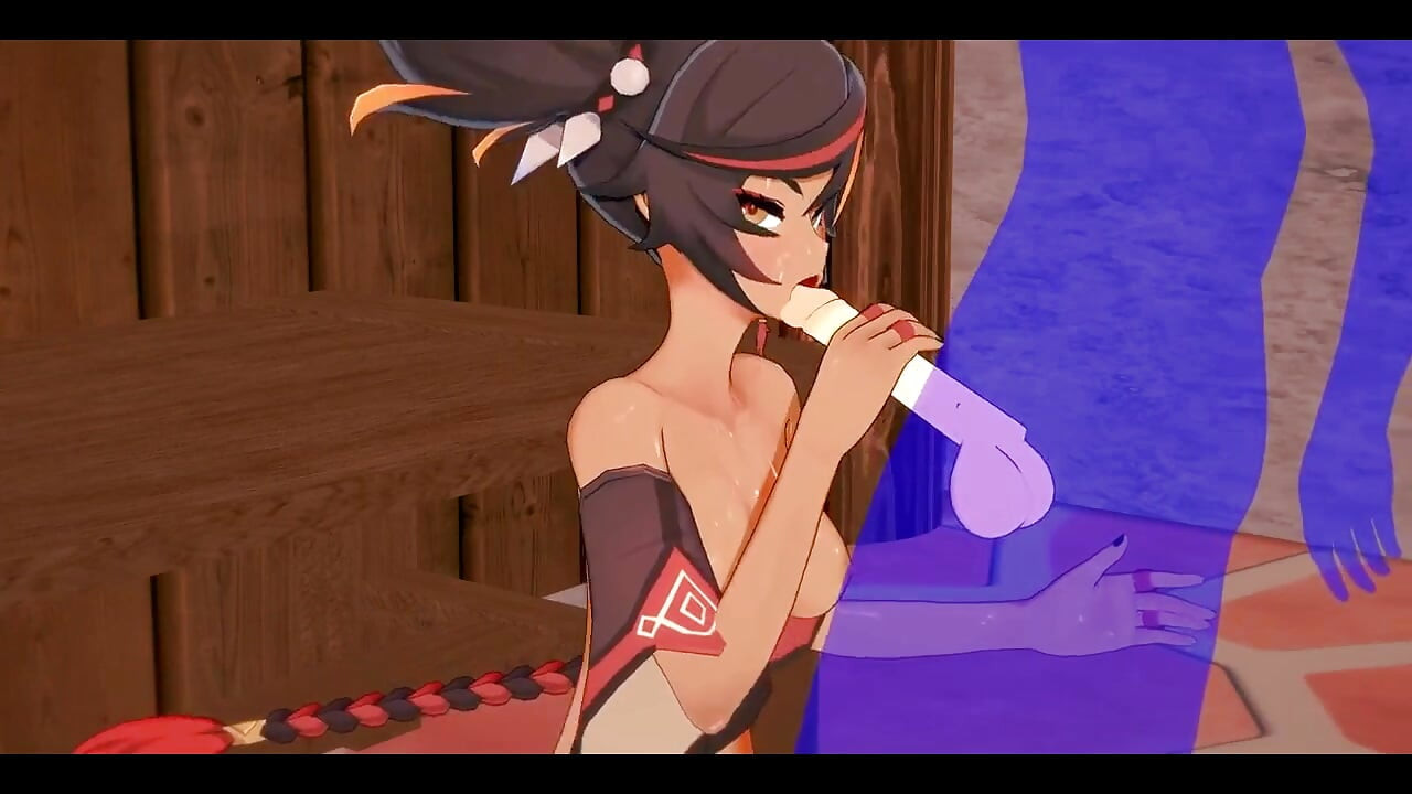 Hentai Impak Genshin - Xinyan Hardsex - Anime Manga Asia Jepun Permainan Filem Lucah