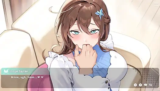 3 v-lovers inoue suka banget nyepong, jilat kontolmu, dan telan spermamu