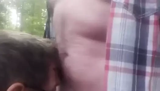 je suce a poils dans la nature