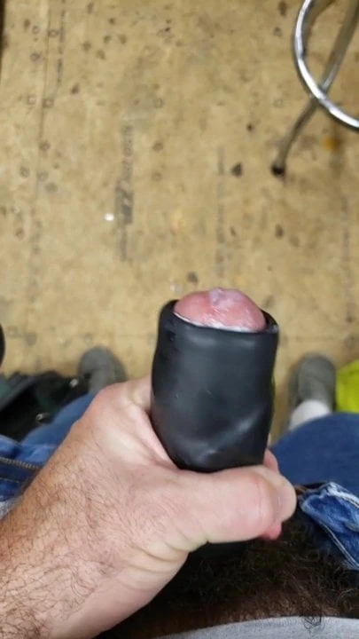 Playing with my homemade sleeve
