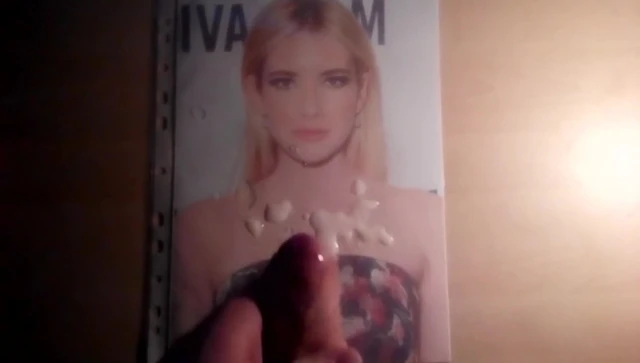 Cum Tribute on Emma Roberts