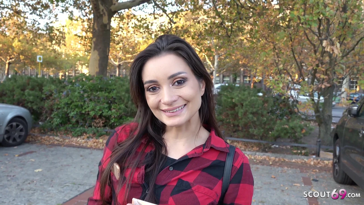 GERMAN SCOUT - TEEN VALENTINA TALK TO STREET CASTING FUCK