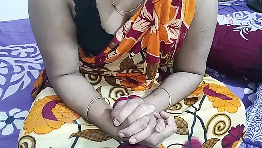 Милфа-мачеха обожает, когда мой большой член в ее киске, ясный звук