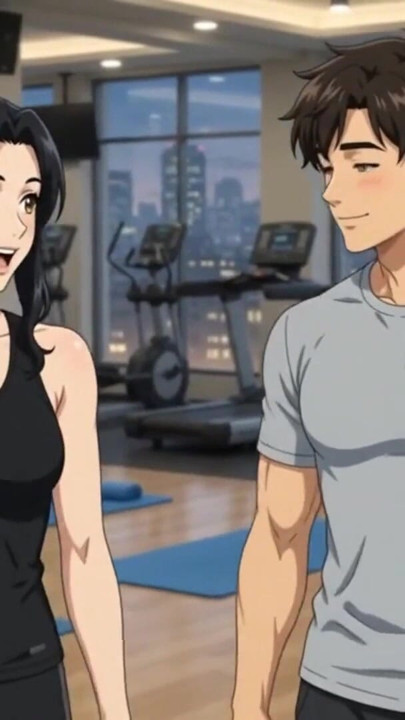 Private Trainer seduz garoto quente enquanto se exercita e chupa seu pau | Clipe 1