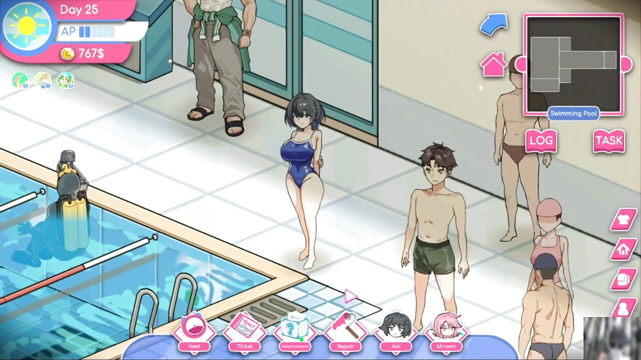 EP-4" SALVA-VIDAS HOLIC GAMEPLAY! NTR! JOGO HENTAI! Namorado pegou eu e sua namorada fodendo em sua casa