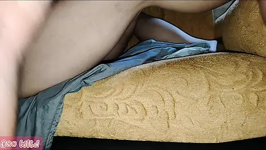 Nahaufnahme muschi ficken und mit sperma beladen