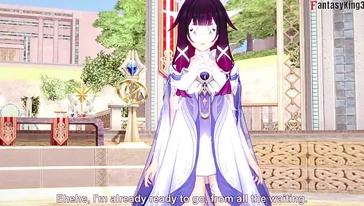 Минет Columbina - Genshin Impact