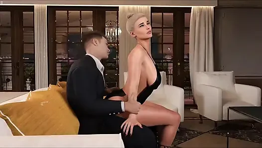 Stepbro Fucking Stepmom In Living Room Caught By Stepsister