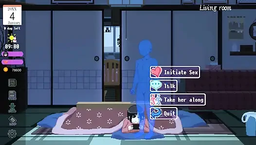 Hentai Game – Busty Big Boobs & Thick Ass Babe Hardcore Sex Scene in Winter