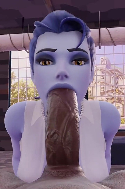 Widowmaker blowjob kemahiran