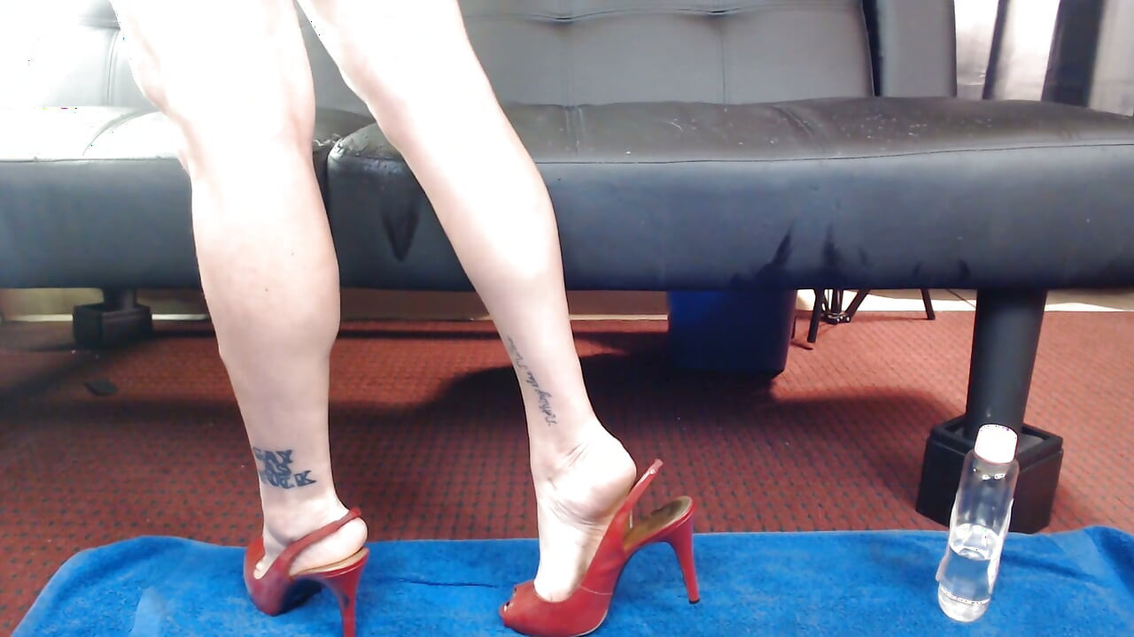 Sleek Strong Oiled Calves