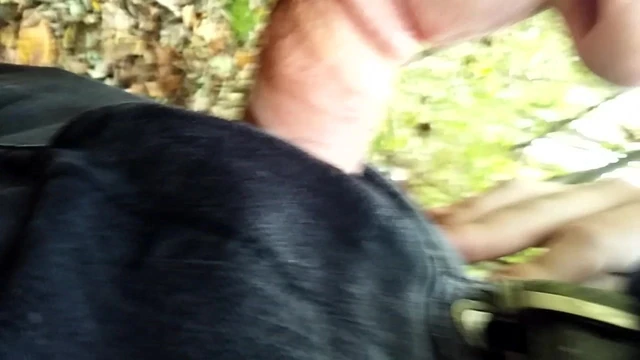 Queer Blows Guy In Public Park