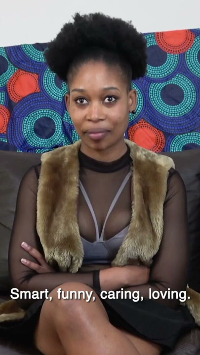 This BUSTY EBONY MILF came in for a job... and let me fuck her natural tits before her man called | Clip 1