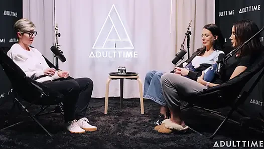 Shay Sights ve Reagan Foxx: ikizler, orta yaşlı seksi kadın patlaması ve beni de içeri al | Adult Time Podcast