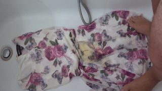 piss on floral 13 dress