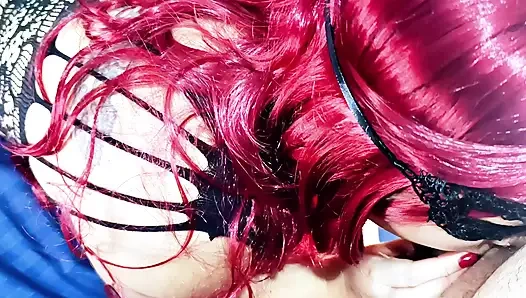 BBW Redhead's Full Fuck Session: From Solo Play to a Creampied Pussy