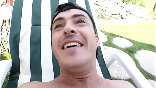 Slutty Russian Stepmom Lets Her Stepson and His Friend Fuck Her Ussy