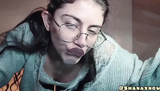 FETISH SPITTING, SQUIRT AND PEE ON A CAR (PART 1)