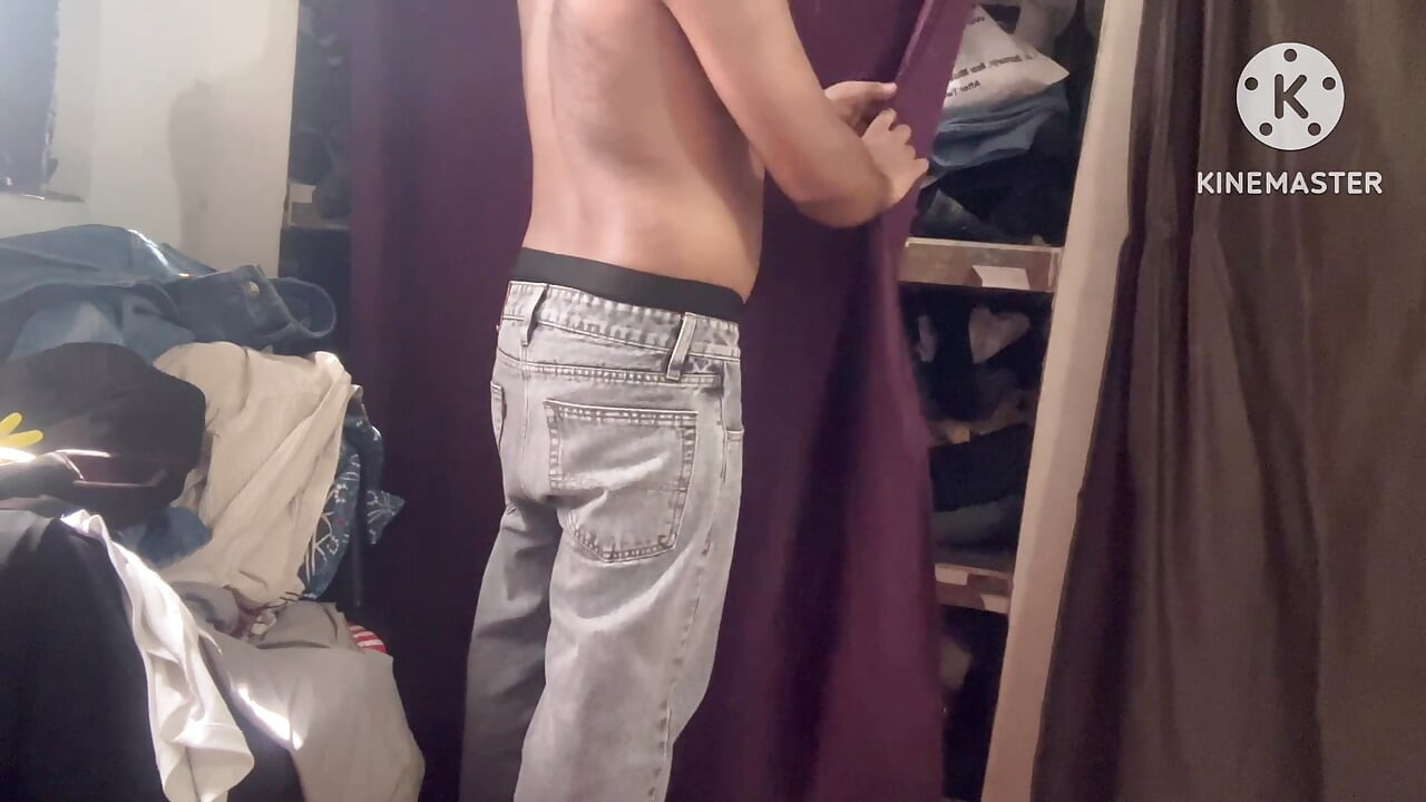 Amigo heterosexual primera vez en ropa interior gran polla monstruosa