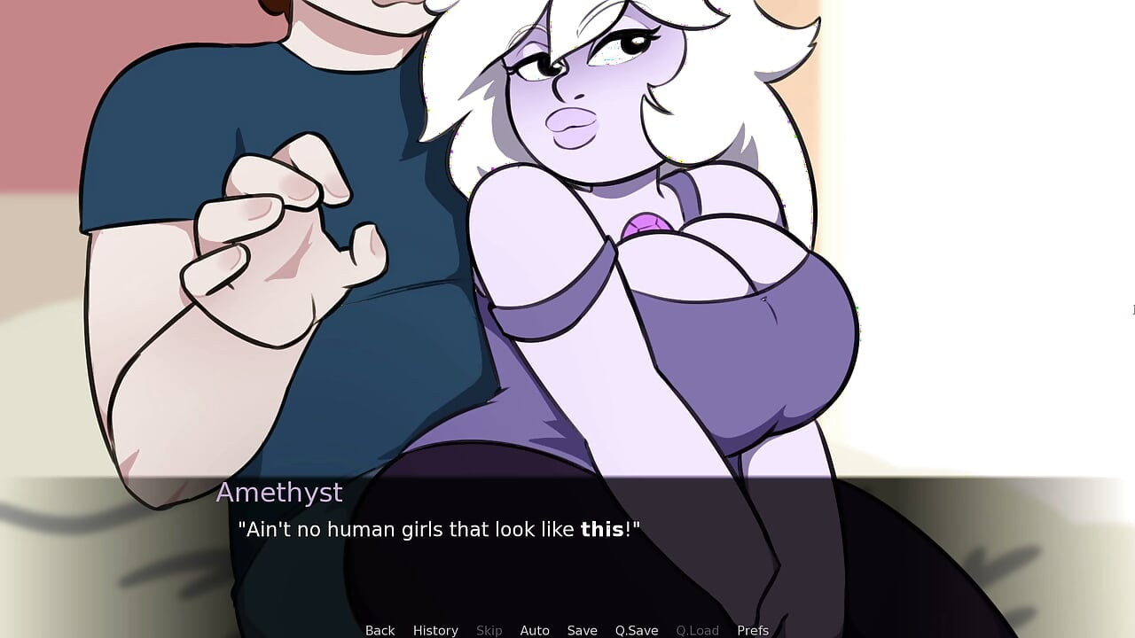 Жирная жопа Аметист заставила меня кончить — Gem Blast, часть 3