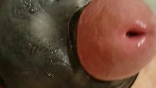 Close up cock n balls helps it look bigger