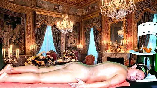 HOTTEST NATURAL EROTIC MASSAGE WITH ADAMANDEVE AND LUPO
