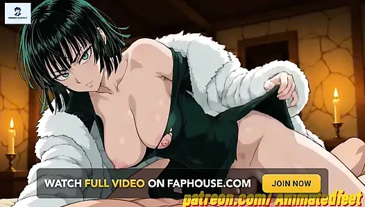 Fubuki Anime Style Hentai Anime Anal Footjob