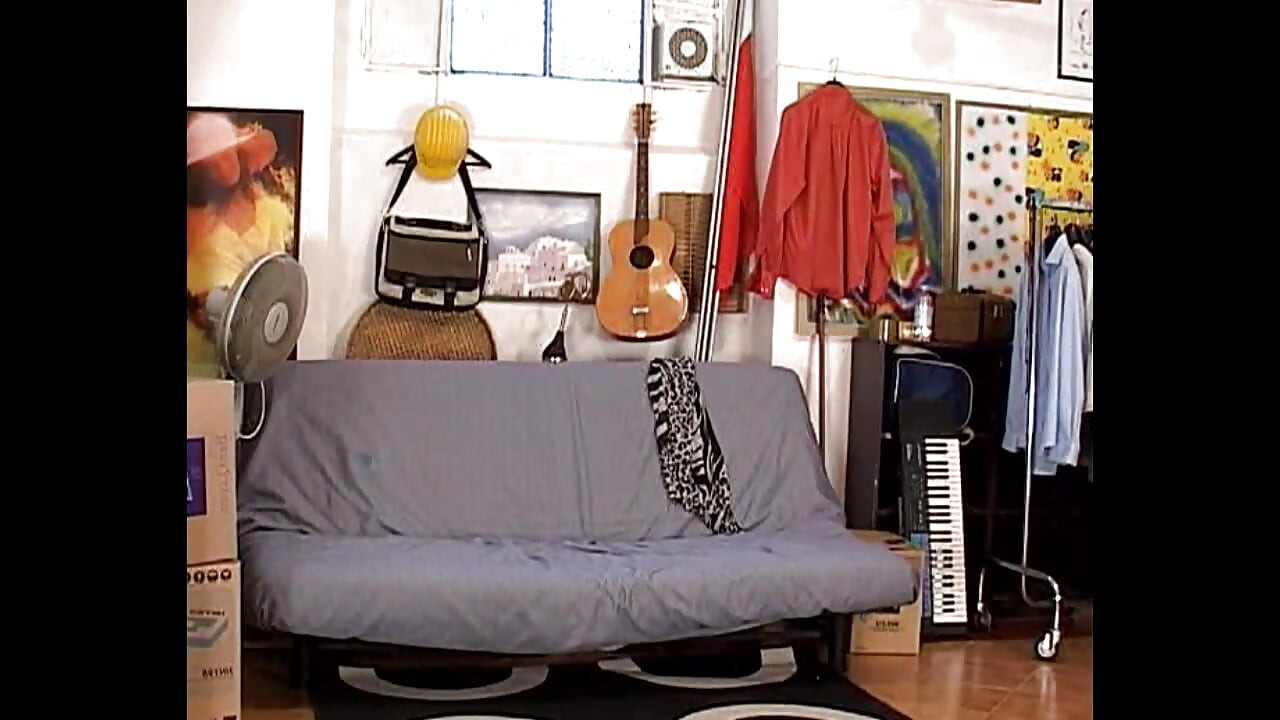 Rough and Bad Guy Fuck Wildly a Sexy Blonde MILF in Black Stockings