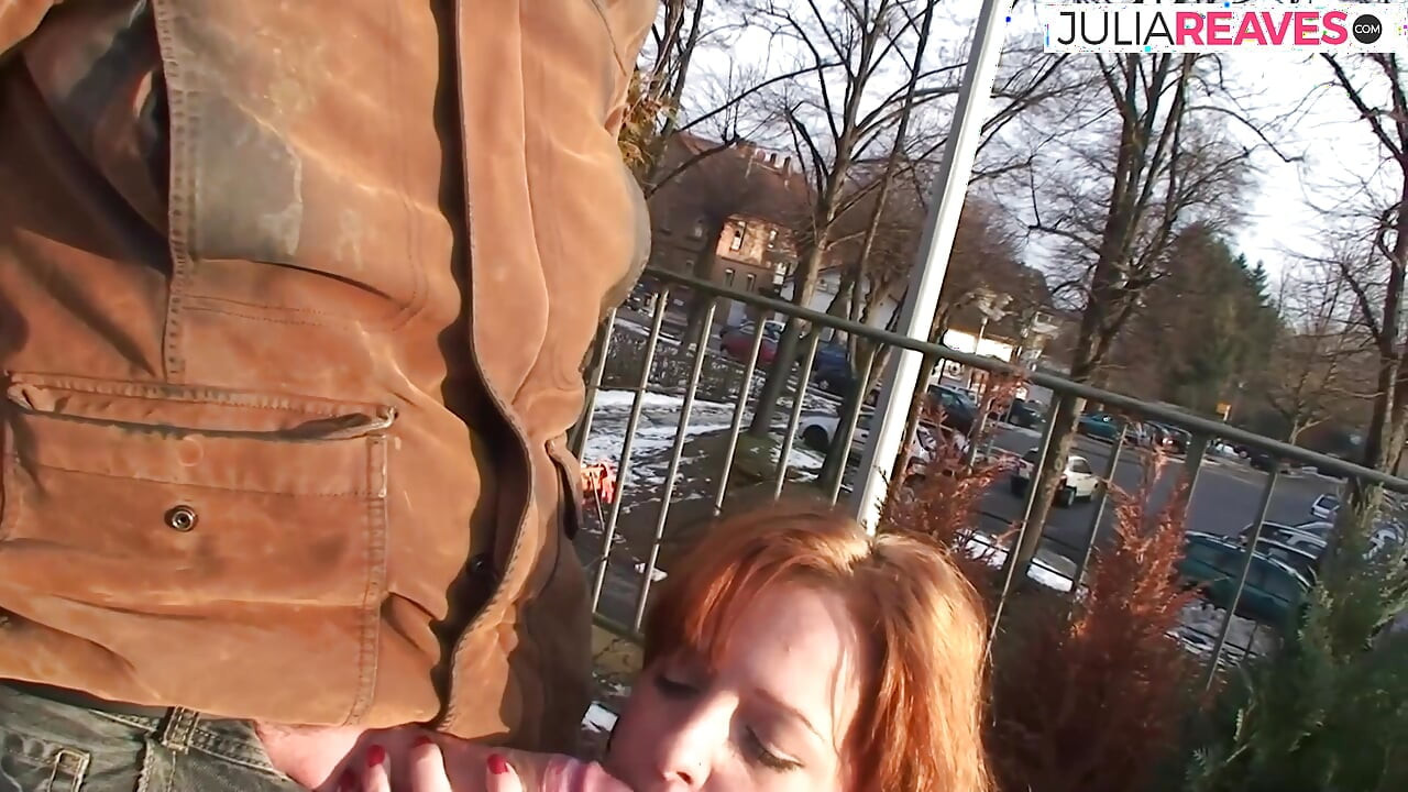 Horny bitch moans hard as she gets fucked out in the outdoor