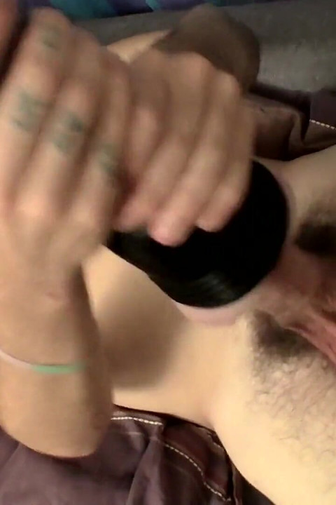 His Fat Cock in a Fleshlight